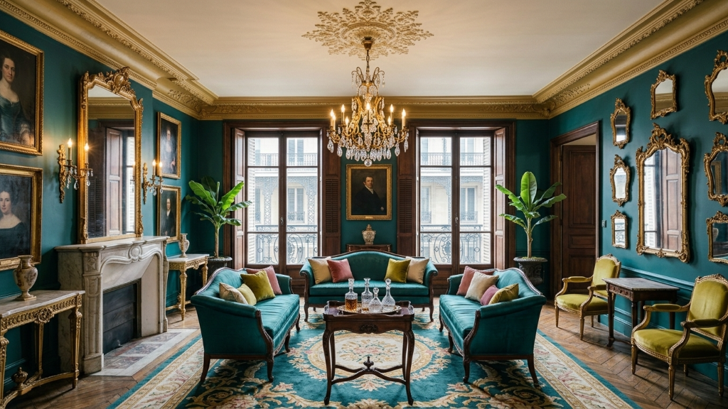 Gilded interior
